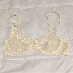 Apt. 9 Sheer Floral Lace Bra with Underwire